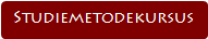 Studiemetodekursus